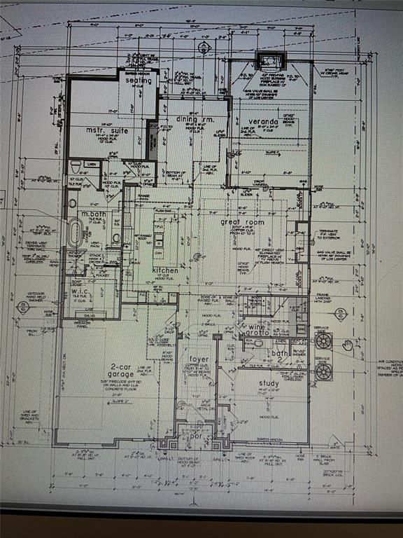 Interior floor plan Interior floor plan