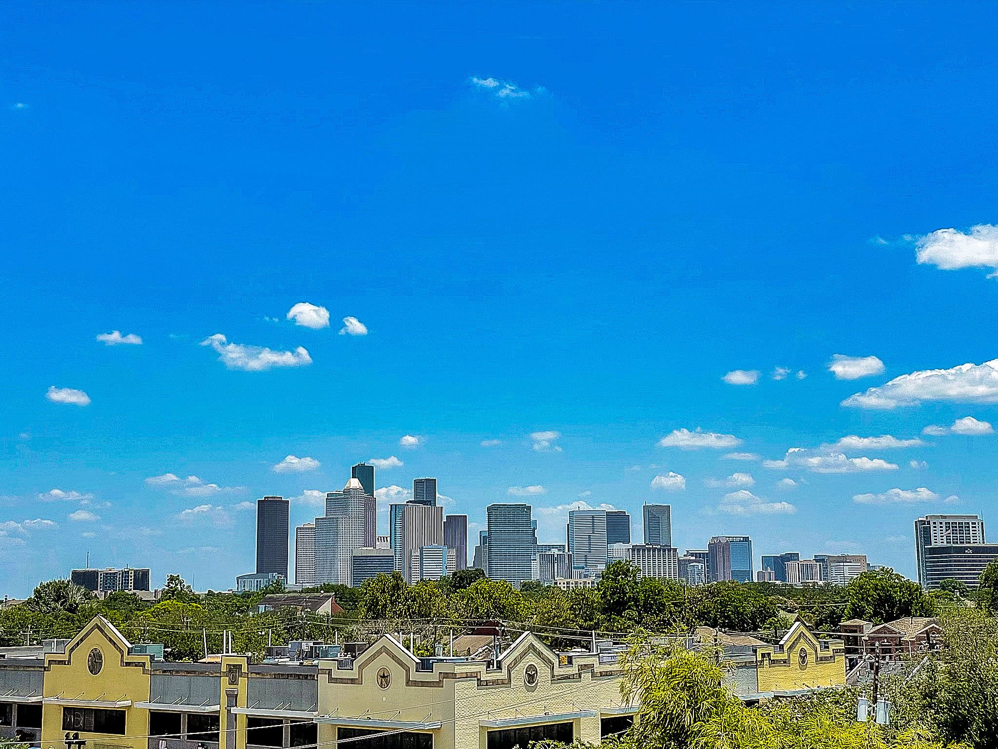 Amazing views of downtown Houston! Amazing views of downtown Houston!