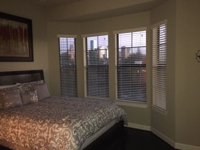 Downtown view from Master Bedroom