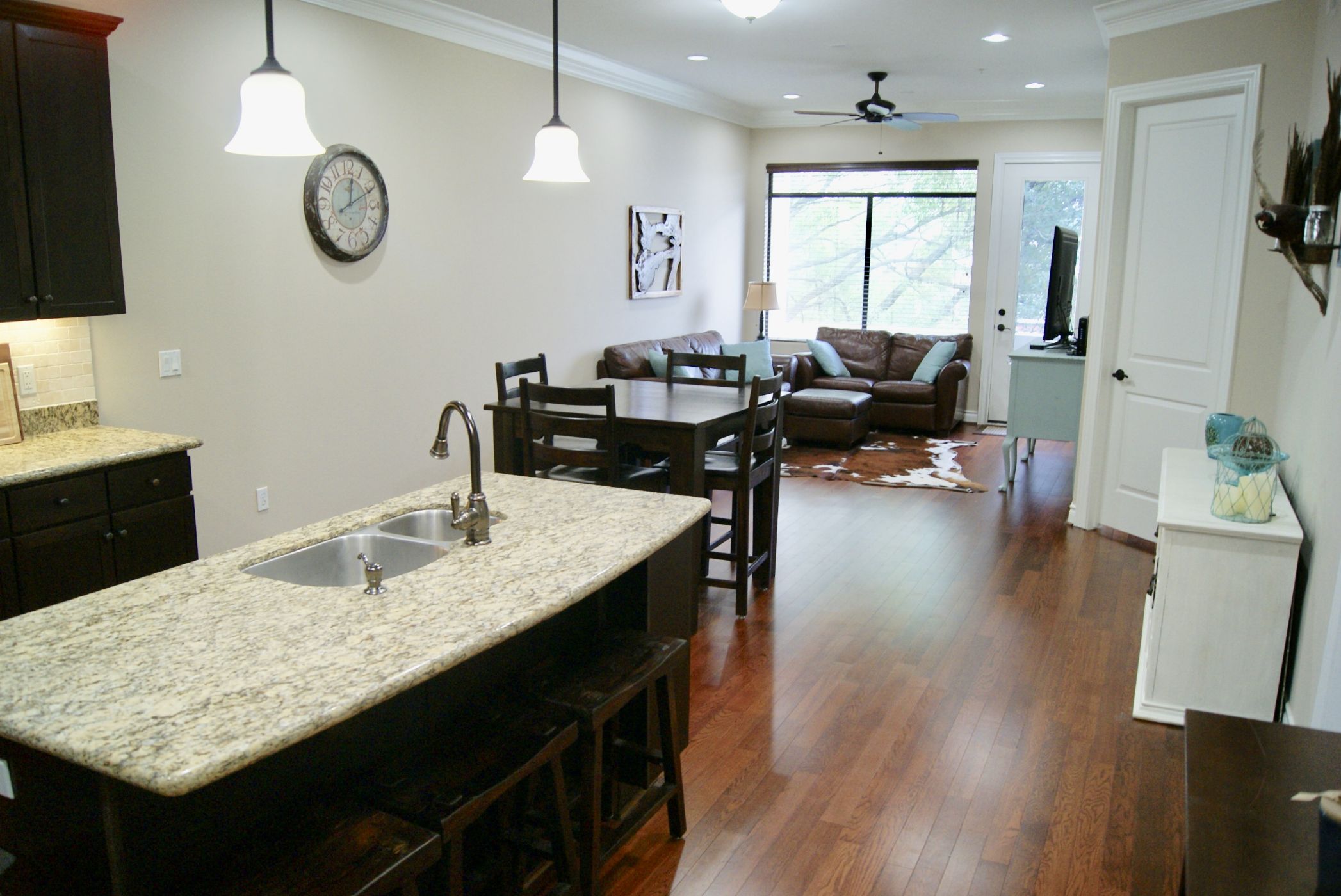 Open floor plan Open floor plan