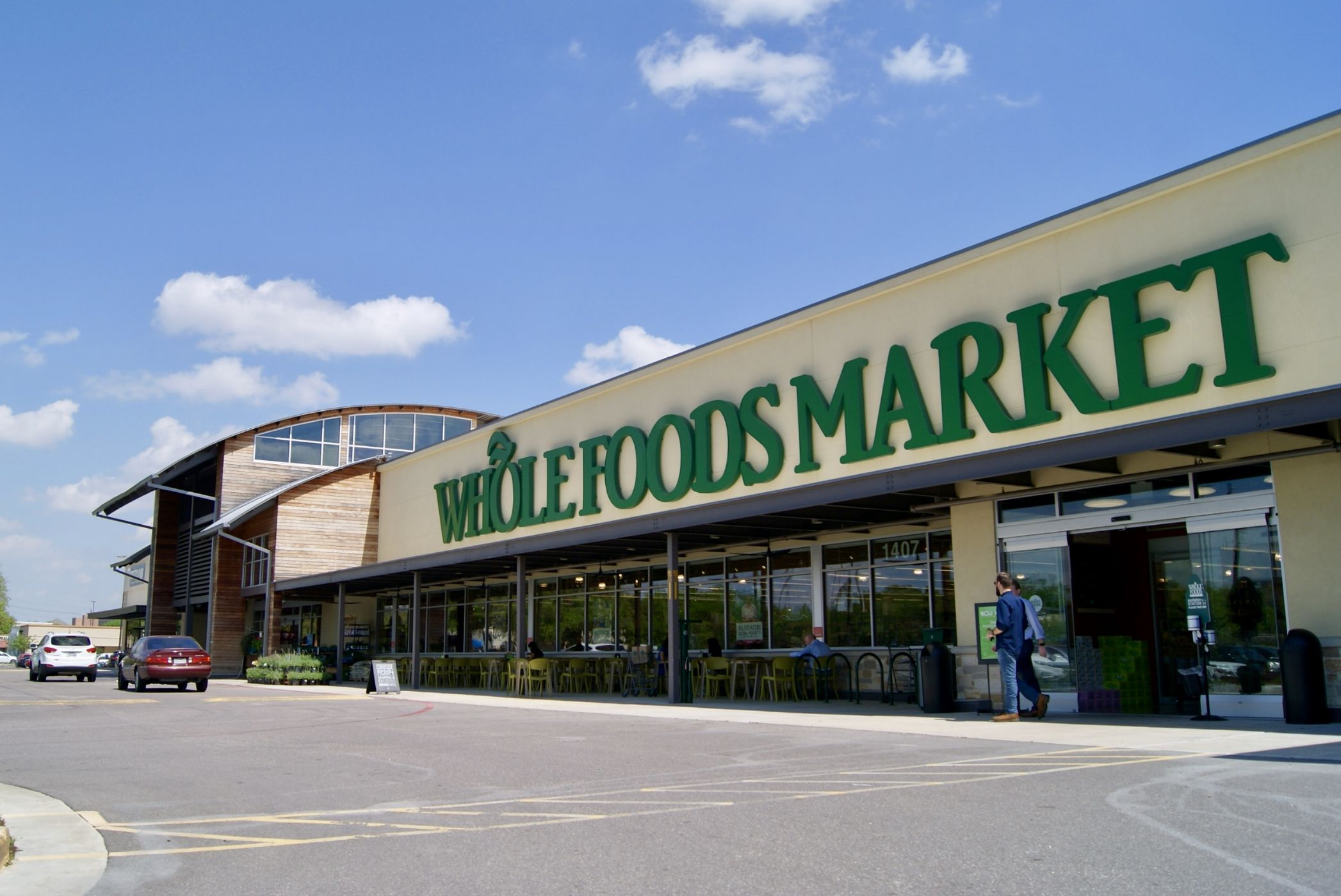 Whole Foods just around the corner Whole Foods just around the corner