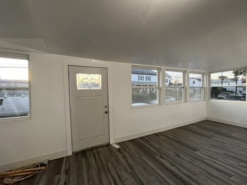 Enclosed front porch