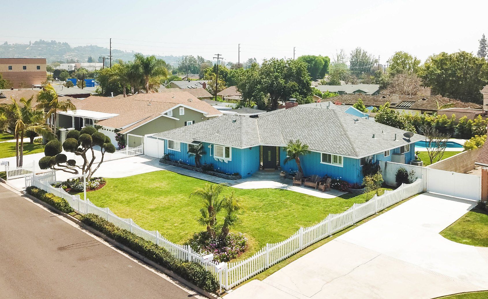 Elevated View of Front