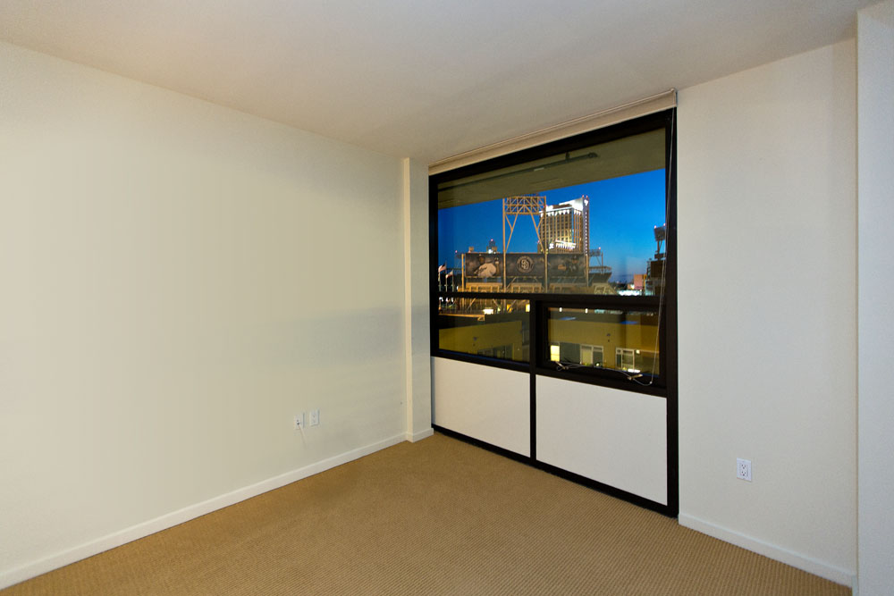 Spacious Master Bedroom with City Views