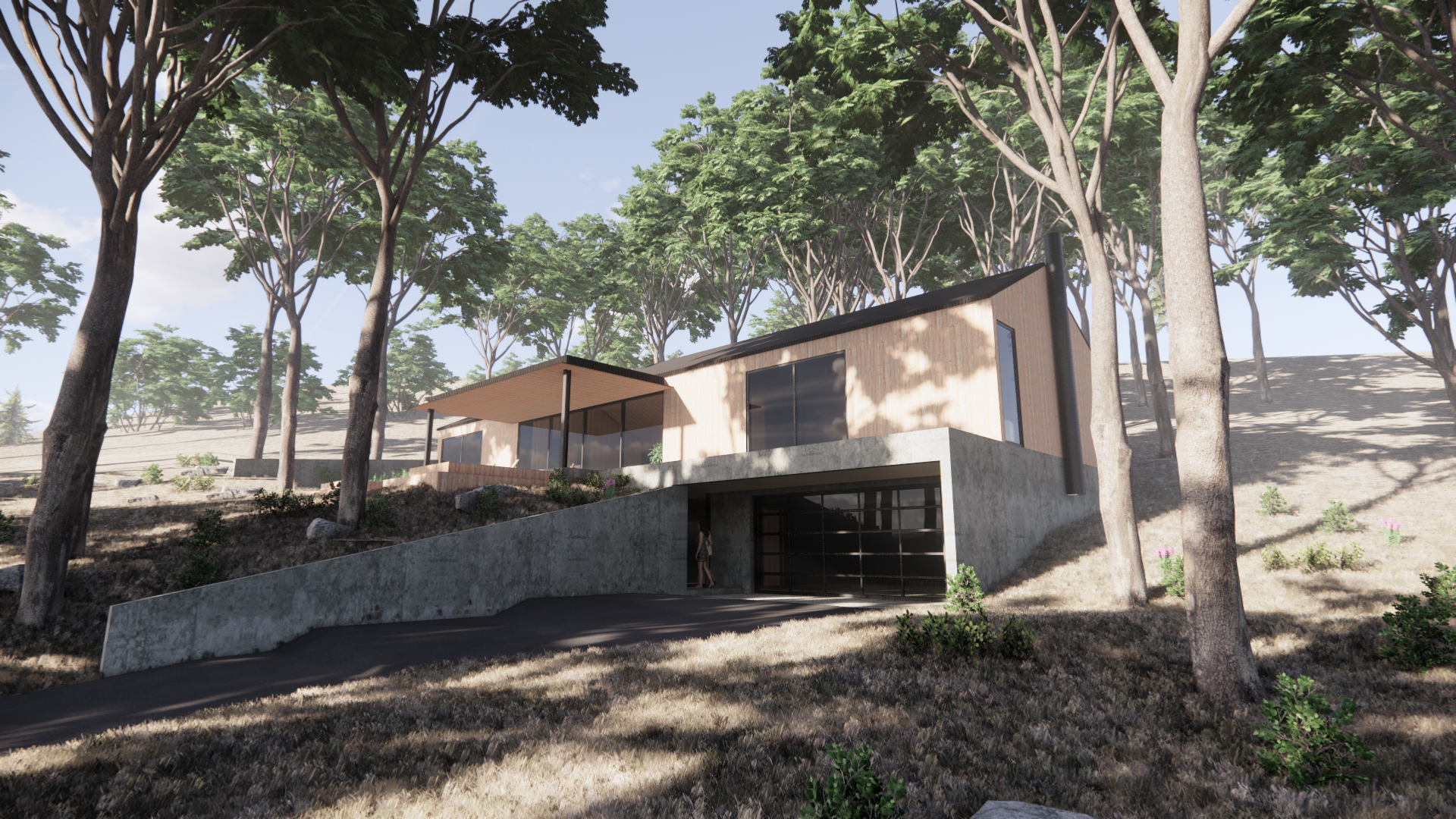 Artist rendering of proposed building