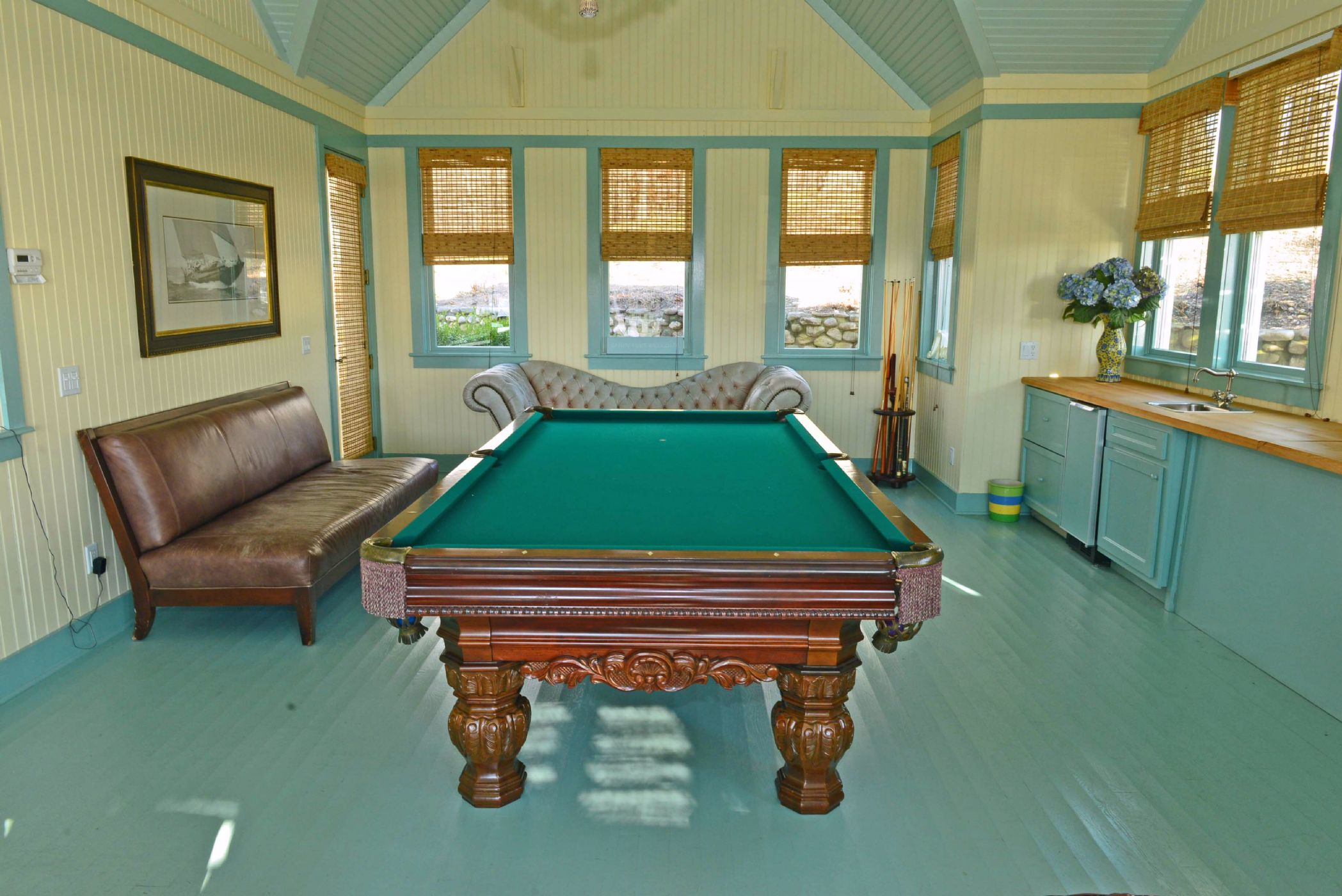 Living area with door to outside Living area with door to outside