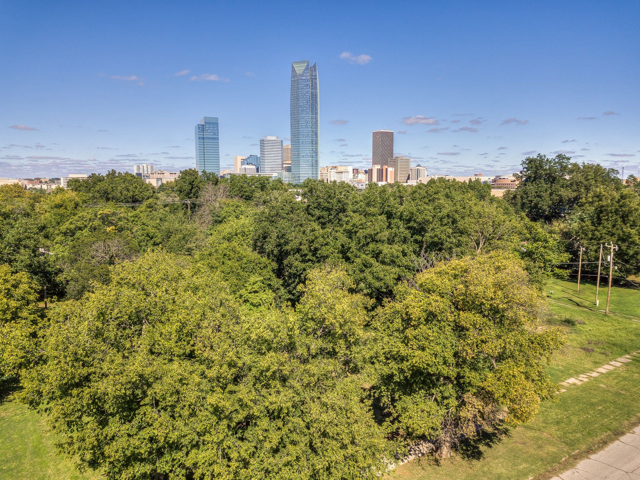 Aerial Showing Close Proximity to Downtown