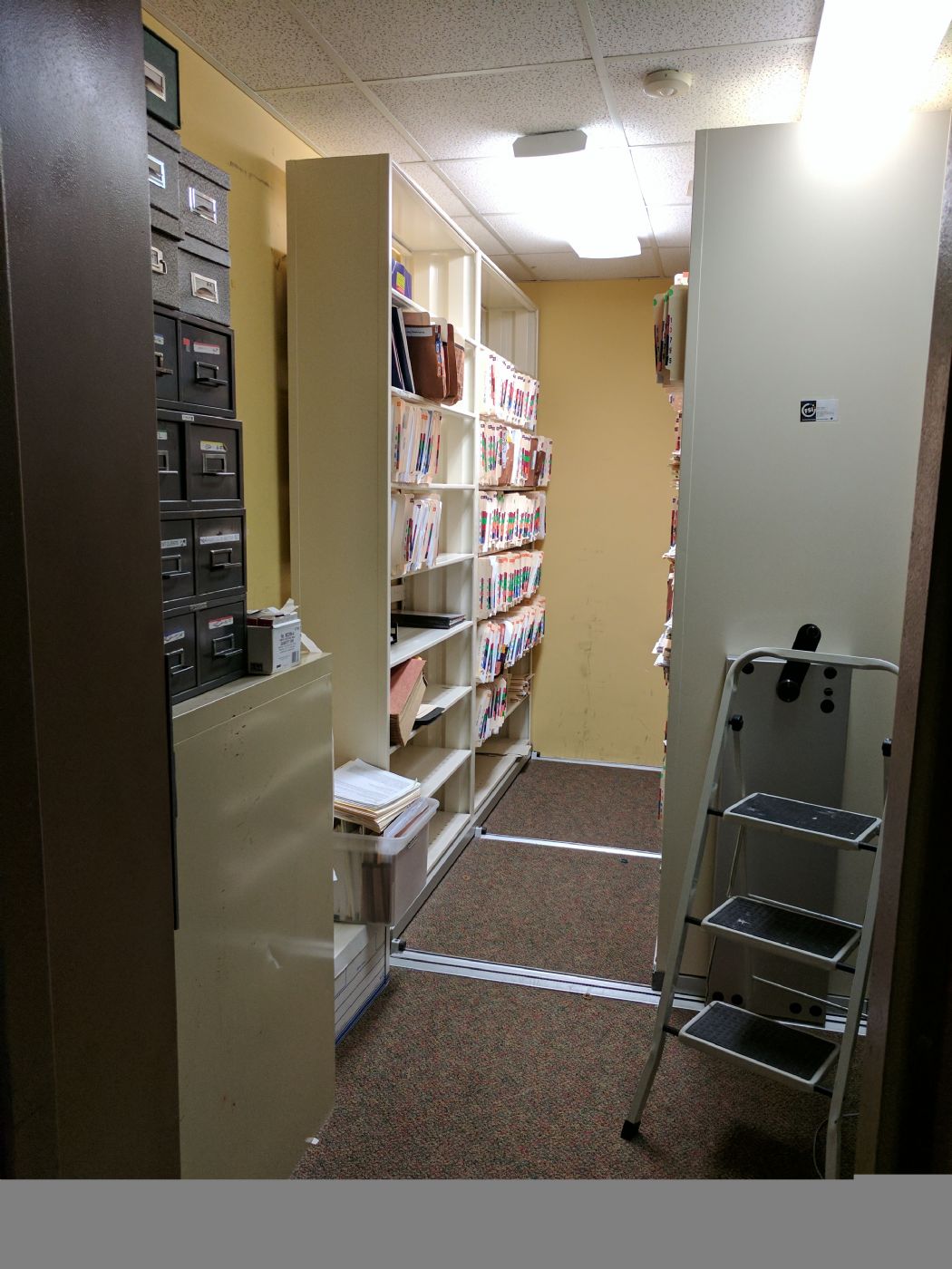 Fireproof Vault with legal filing system