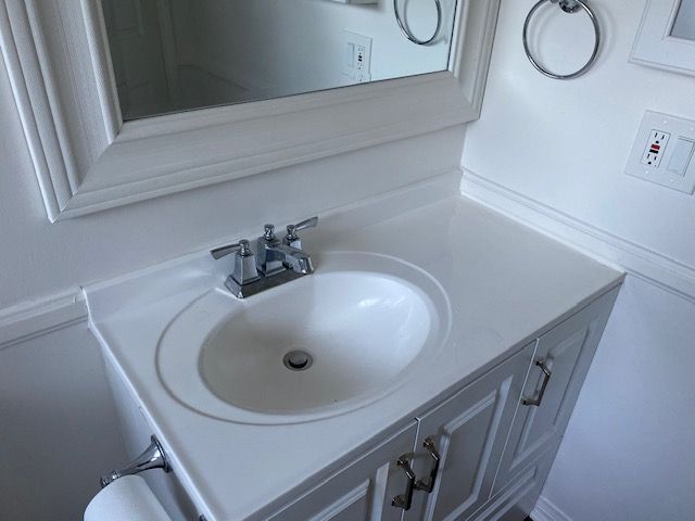 Bathroom updated Vanity