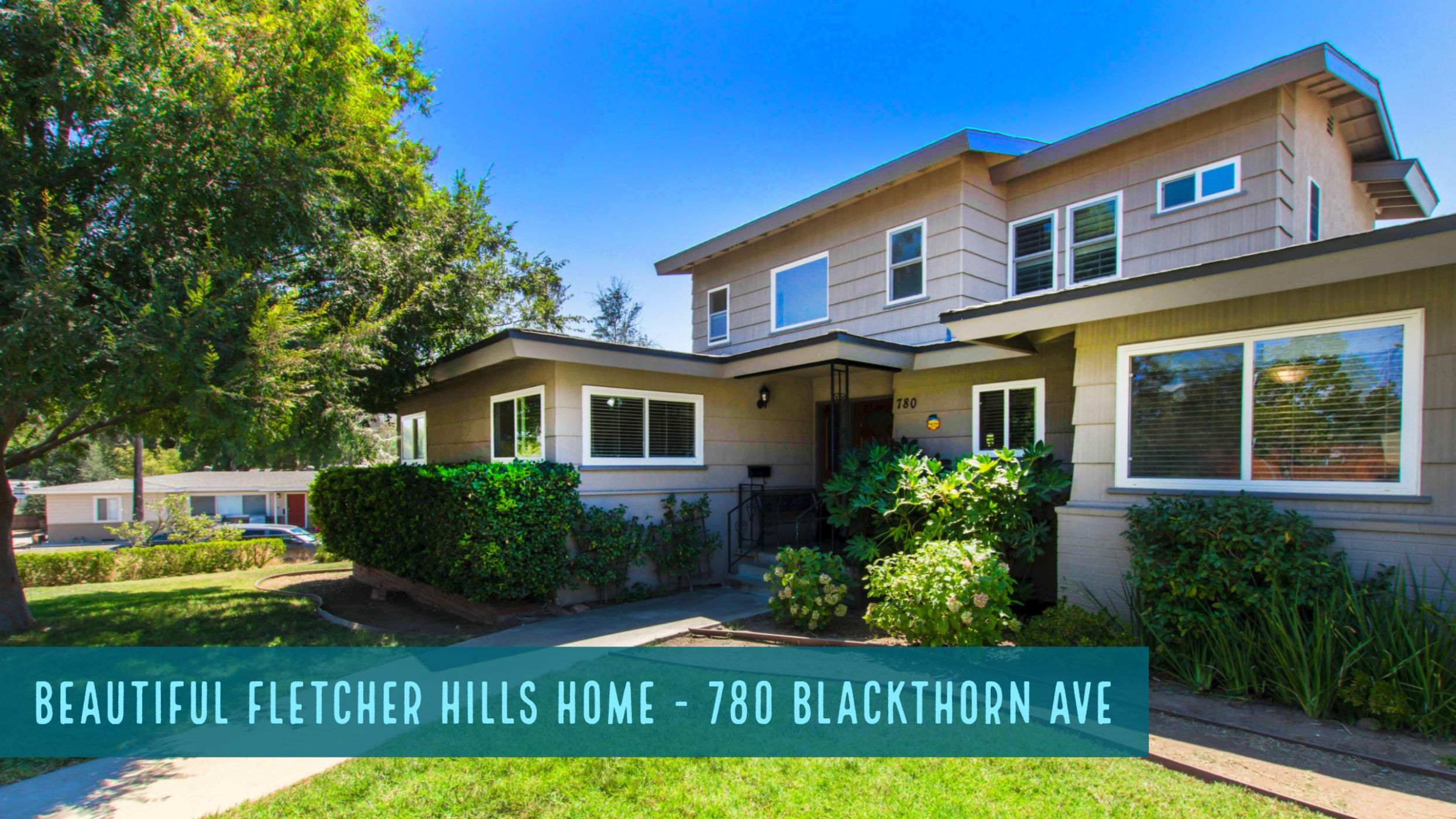 Fletcher Hills Home for Sale 780 Blackthorne Ave, El Cajon 780