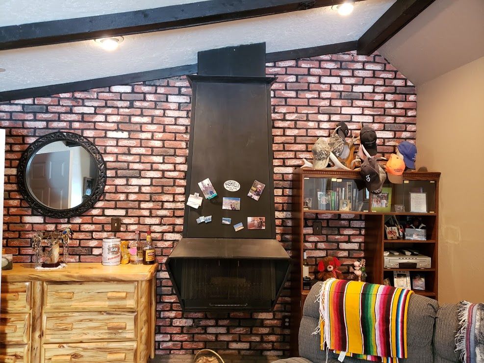 Master Sitting Area With Fire Place Master Sitting Area With Fire Place