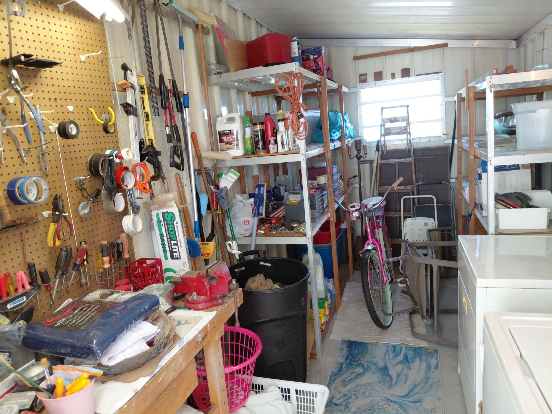 Inside Shed Inside Shed