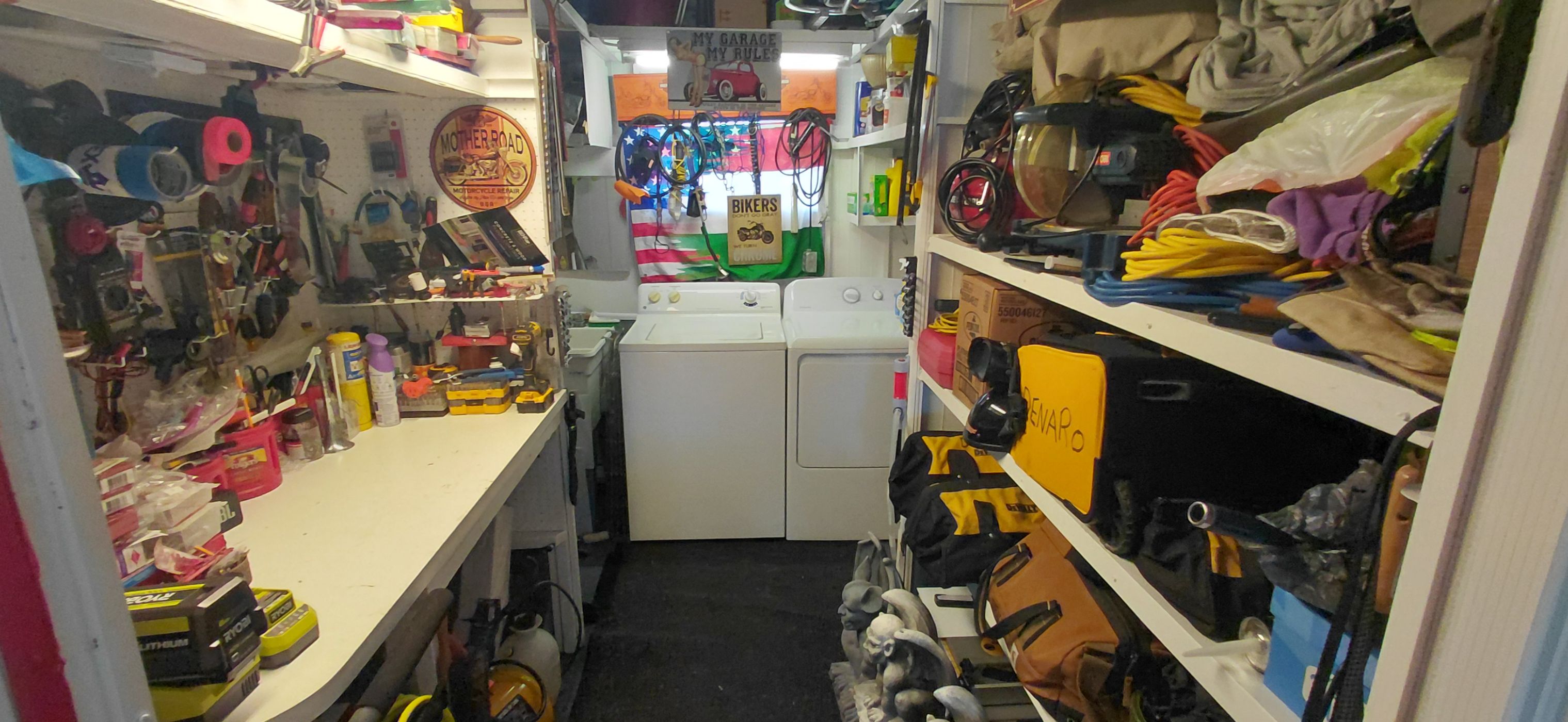 Inside Shed & Laundry