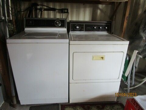 Maytag washer, Kenmore dryer