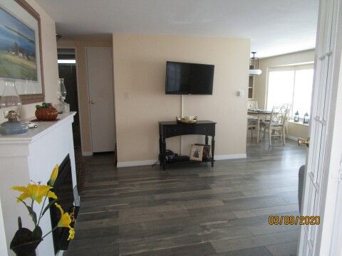 view of living room from sc room, 