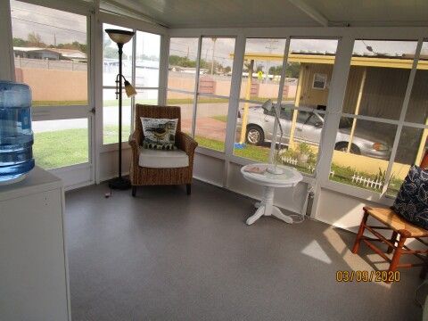 screen room view from living room