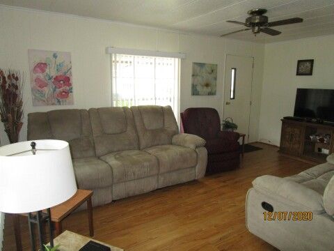 living area from dinette