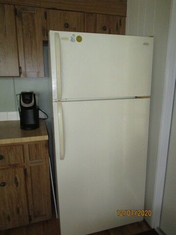 Frigidaire refrigerator close up