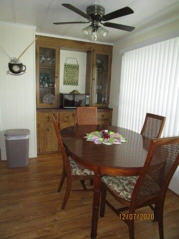 dinette with built-in hutch