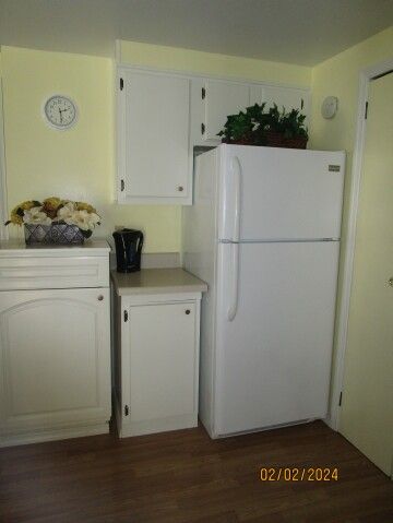 Frigidaire refrigerator, pantry
