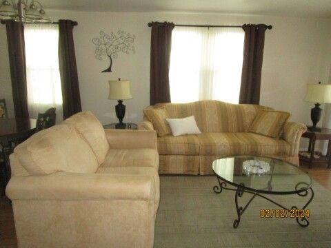 living room, loveseat sleeper, sofa