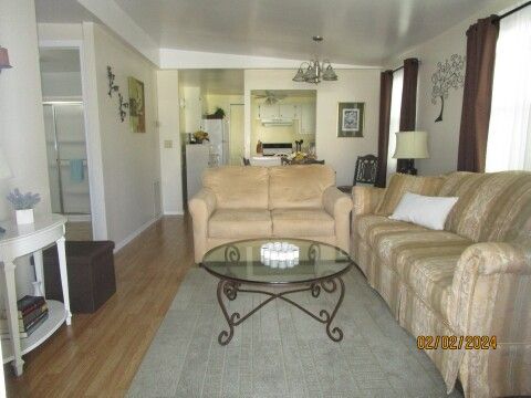 living room view from Screen room