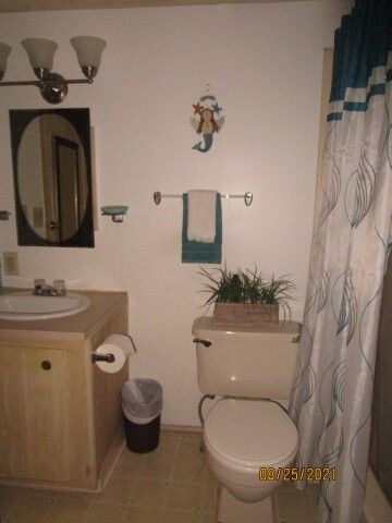 master ensuite, view from br