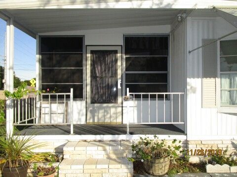 raised covered porch