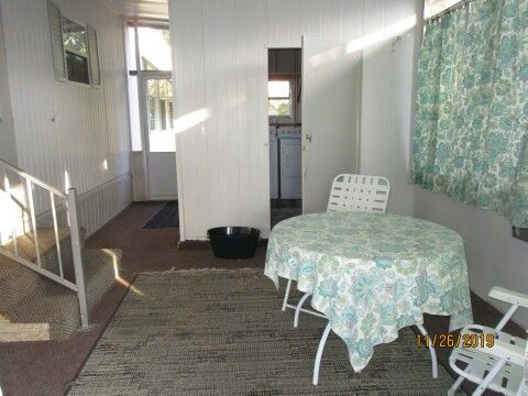 lower screen room, utility shed