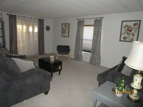 living room from hall