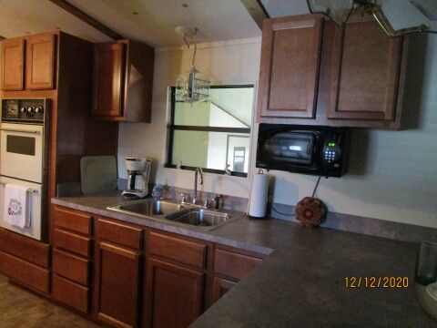 newer maple cabinets