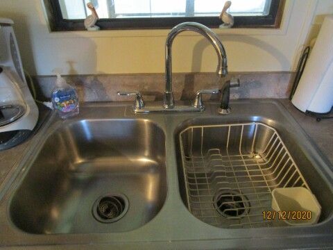 double stainless sinks