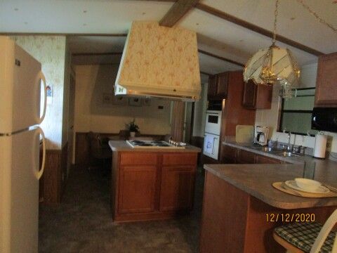 view of kitchen from living room