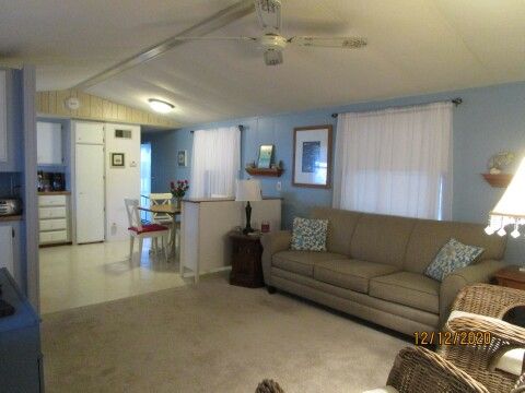 living room, kitchen