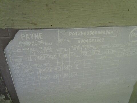 C/H/A -serial number