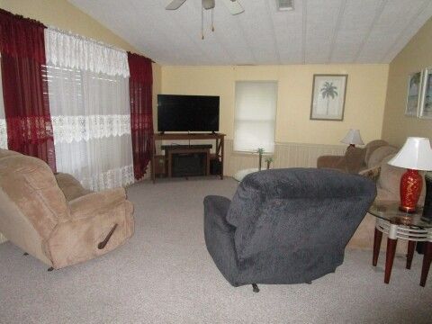 spacious living room