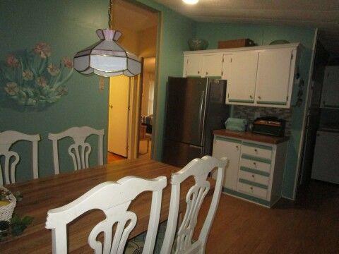 view from dining entry