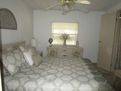 Guest room view from den