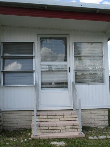 FL room front entry door