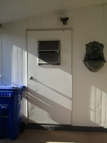 utility shed entry door