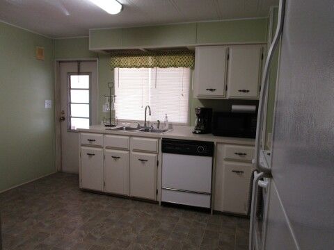 kitchen view from hall