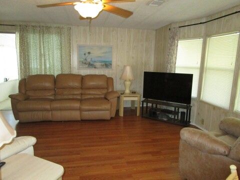 living room view from dining