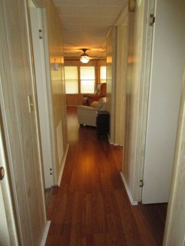 hall view from guest bedroom