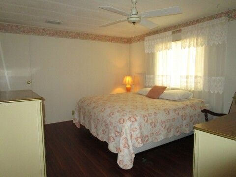 view of master bedroom from ensuite