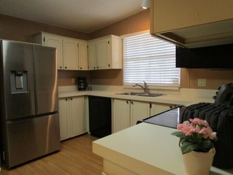kitchen view from living room