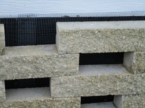 wire screening around home