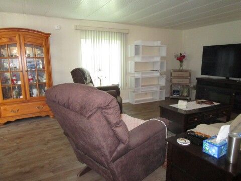 living room view from dining