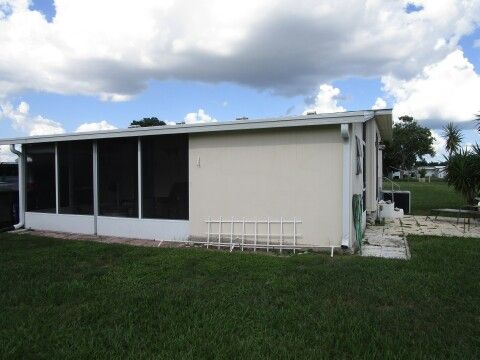 West side corner view