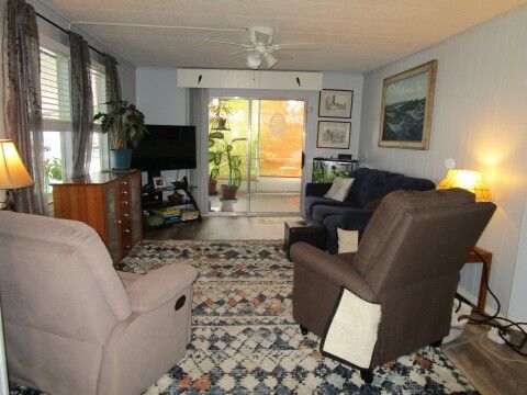 living room view from kitchen