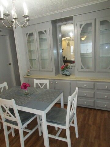 dining spacious built-in hutch